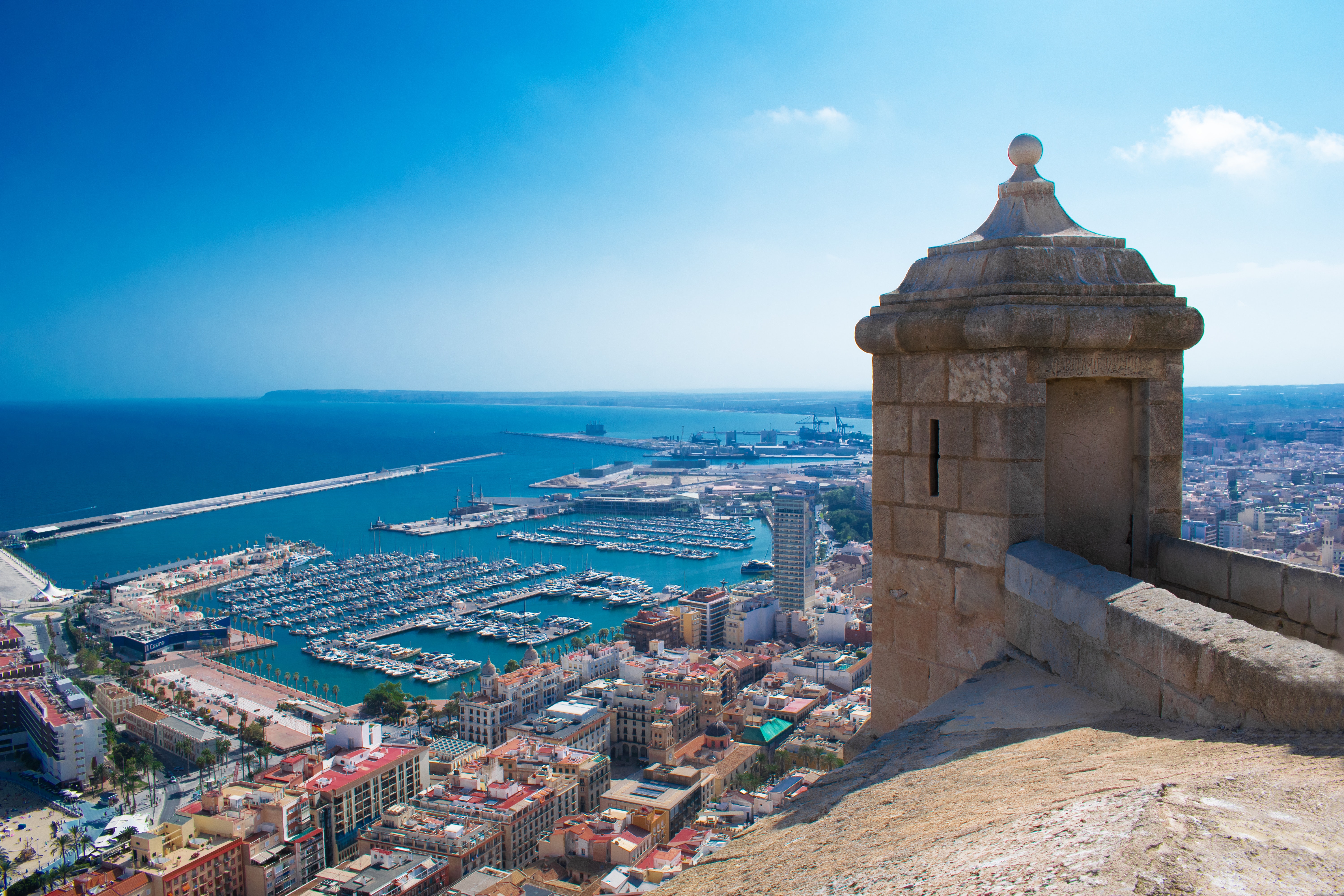 Alicante desde el castillo
