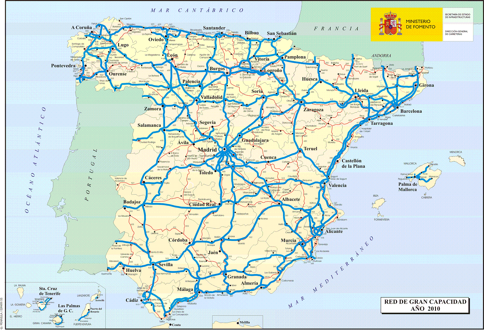 Spanish Highways Network